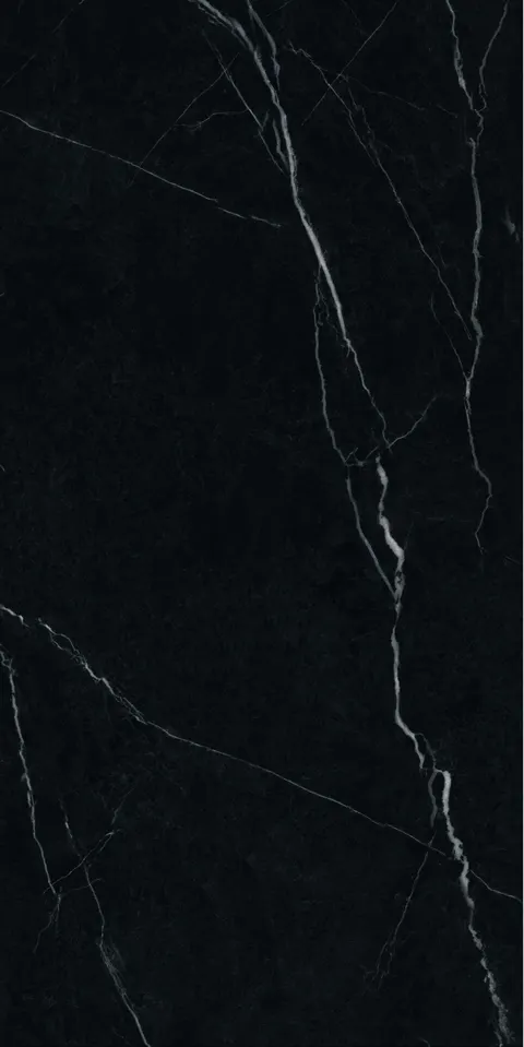 600*600 Nero Marquina Glazed Porcelain Floor Tile