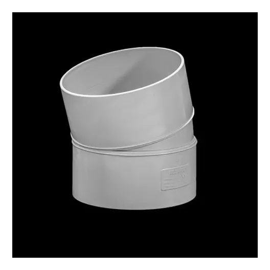 DWV - Bend - 100 x 15 degree Plain - PVC