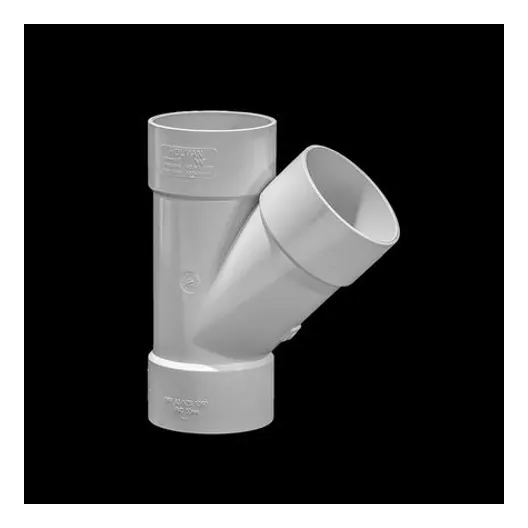 Junction Plain F&F DWV 50 x 45 degree - PVC