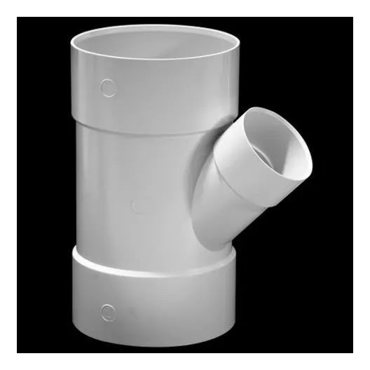 Junction Plain F&F DWV 100 x 50 x 45 degree - PVC