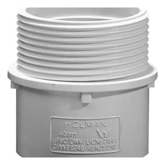 Coupling MI DWV 40 mm (1-1/2 inch) - PVC