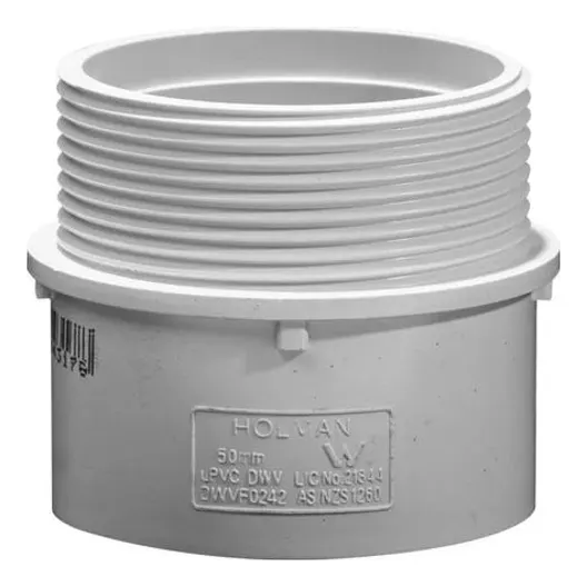 Coupling MI DWV 50 mm (2 inch) - PVC