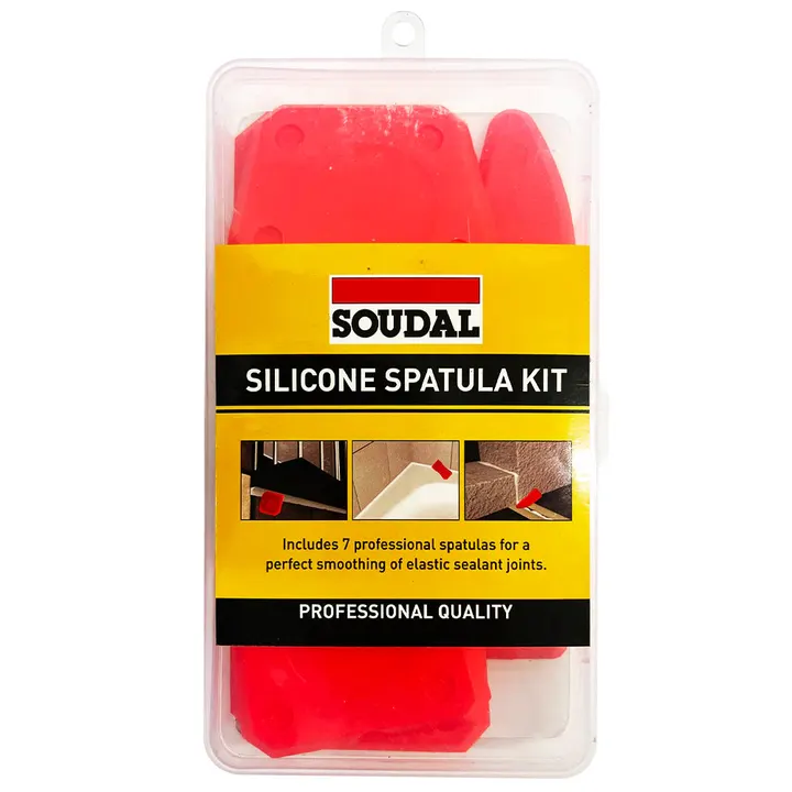 Soudal Silicone Spatula Kit 7 Pck