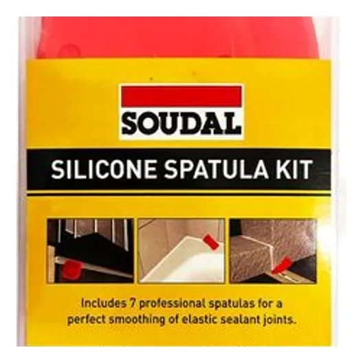 Soudal Silicone Spatula Kit 7 Pck