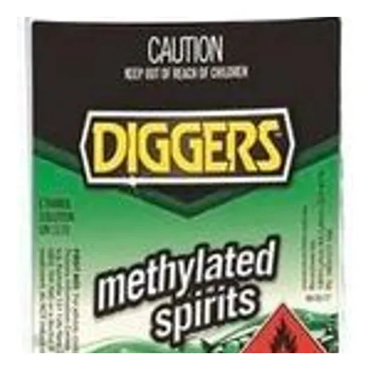DIGGERS Methylated Spirits 1L
