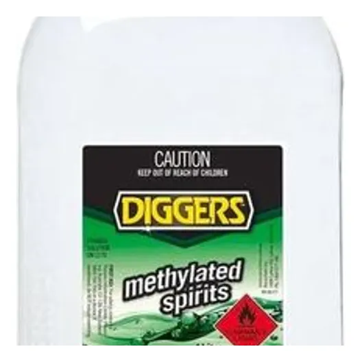 DIGGERS Methylated Spirits 4L