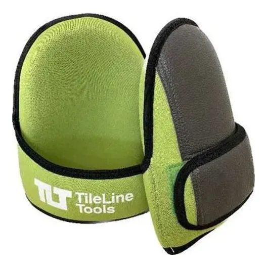 TileLine Tools Bicast Leather Kneepad - Neoprene Strap