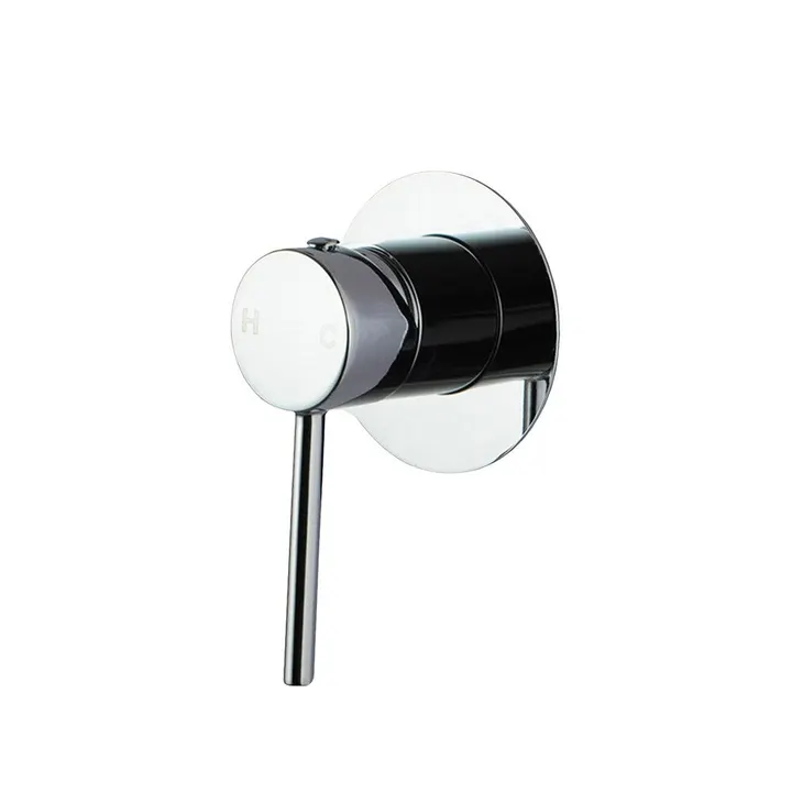 LUDIC PIN Chrome Wall Mixer