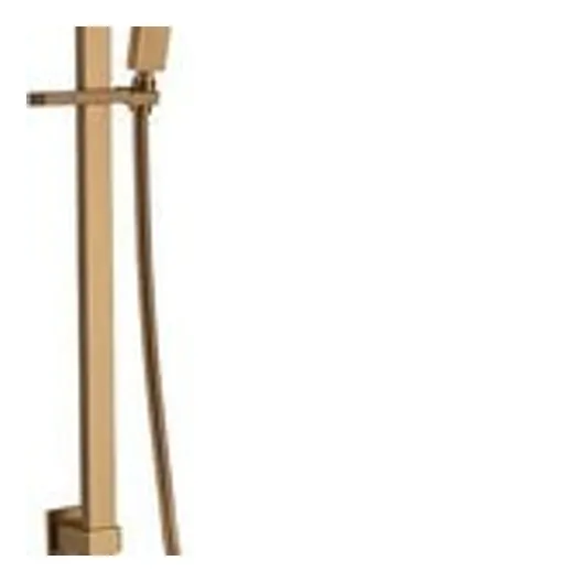10" Brushed Brass Shower Station