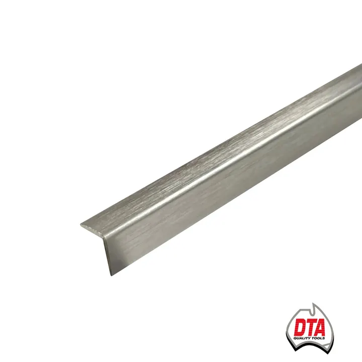 DTA RETRO FIT L-SHAPE TRIM 3M X 20MM BRUSHED NICKEL (Pick-Up Only)
