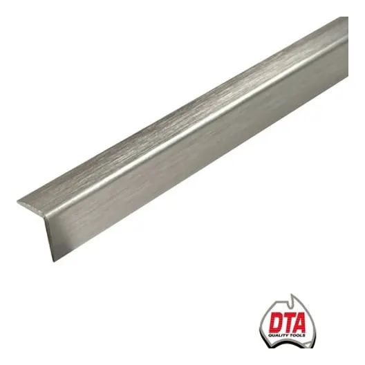 DTA RETRO FIT L-SHAPE TRIM 3M X 20MM BRUSHED NICKEL (Pick-Up Only)