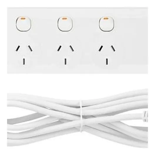 Arlec 4 Outlet Individually Switched Powerboard