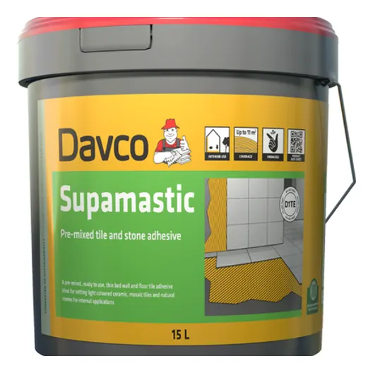 Davco 15L Supamastic Tile Adhesive (Pick-Up Only)