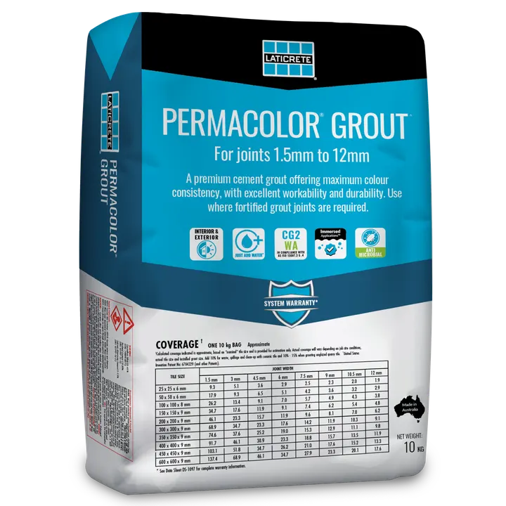 PERMACOLOR® Grout 10kg (Pick-Up Only)