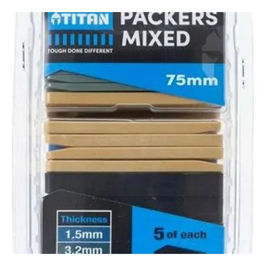 Titan 75mm 20 Piece Mixed Window Packers