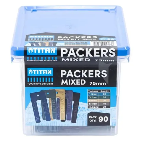 Titan 75mm 90 Piece Mixed Window Packers