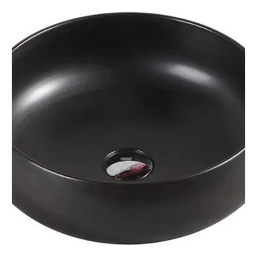MERCIO Asti 87 Counter-top Round Basin - Matt Black
