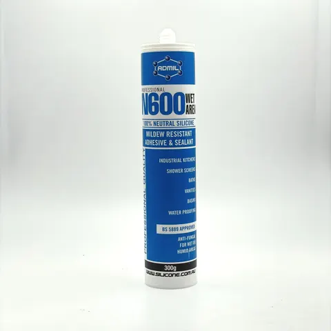 Admil Wet Area N600 Silicone 300mL (Variety Colours)