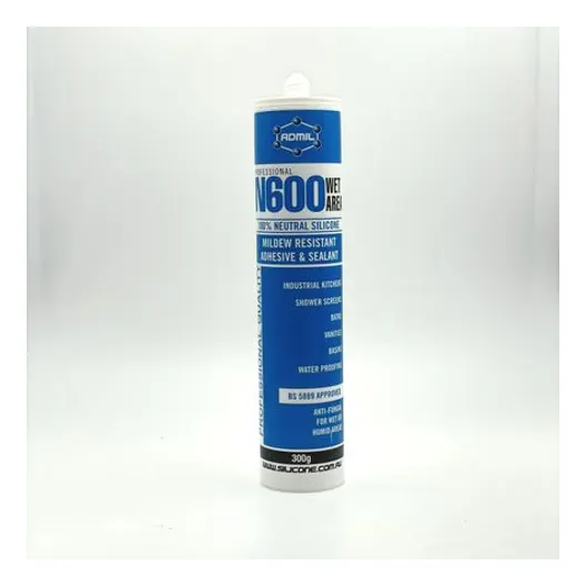 Admil Wet Area N600 Silicone 300mL (Variety Colours)