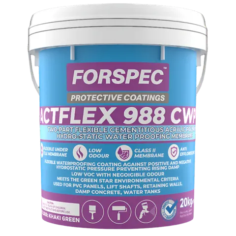 ACTFLEX 988 CWP 2 Part Cementitious Membrane