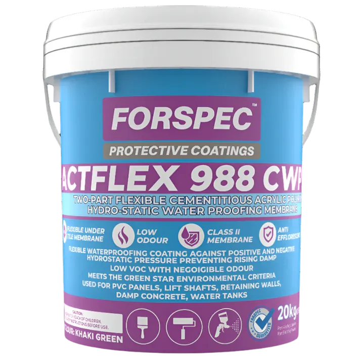 ACTFLEX 988 CWP 2 Part Cementitious Membrane