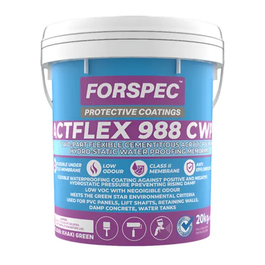 ACTFLEX 988 CWP 2 Part Cementitious Membrane