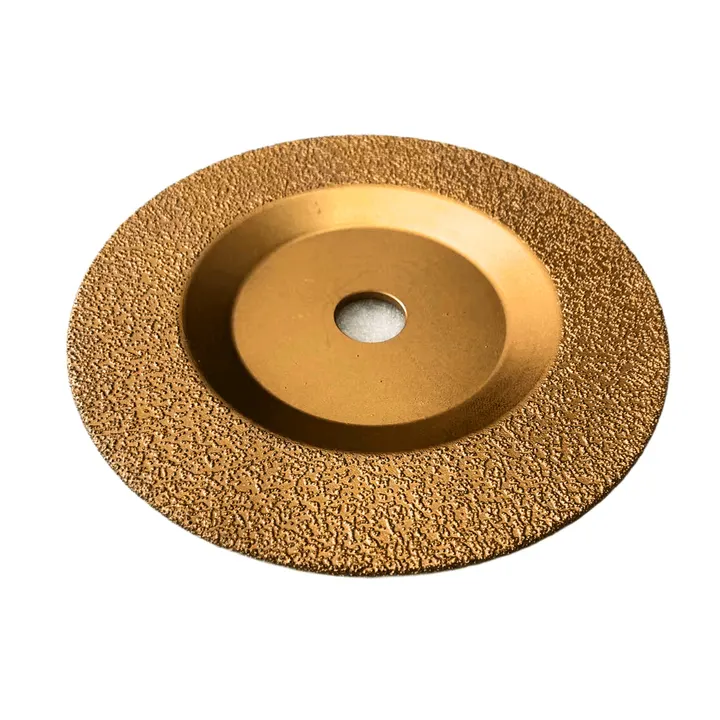 Brazed Diamond Disc Gold