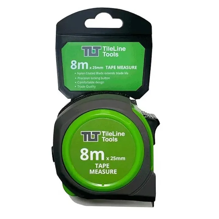 TileLine Tools 8m Tape Measure