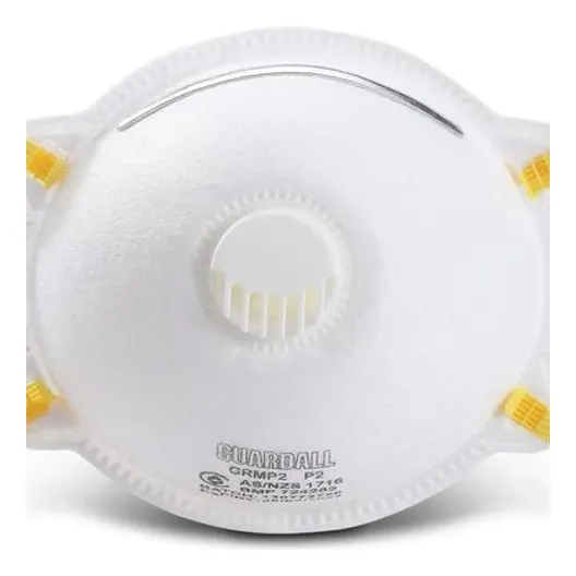 GUARDALL Disposable Respirator P2 w. Valve - 10 Pack GRMP2B10