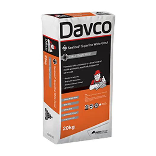 Davco® Superfine White Grout 20kg