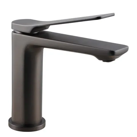 RUSHY Brushed Gunmetal Basin Mixer