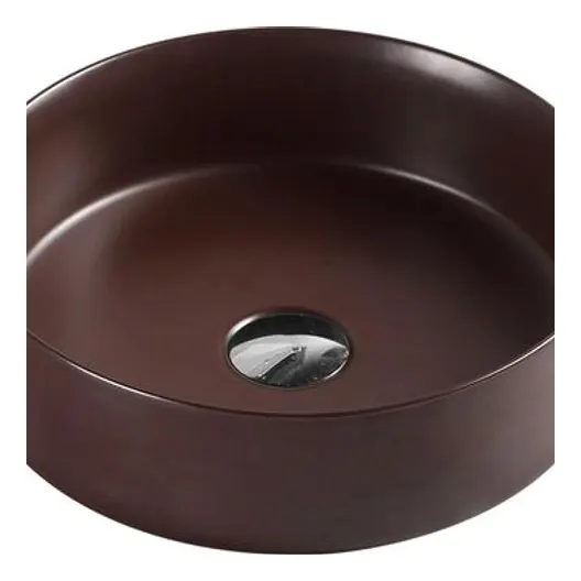 MERCIO Sasso 34 Counter-top Round Basin - Cappuccino