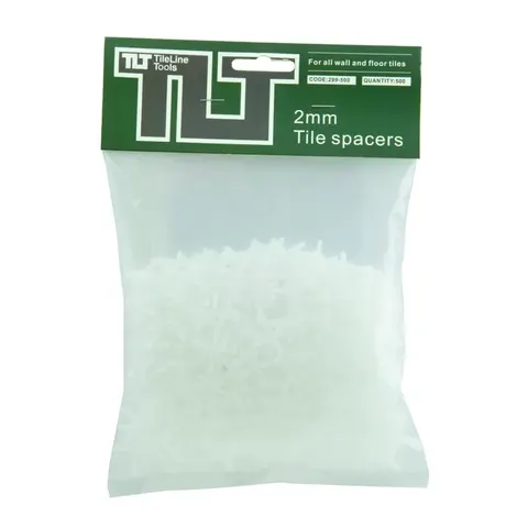 TileLine 2mm Cross Spacers (500 pcs)