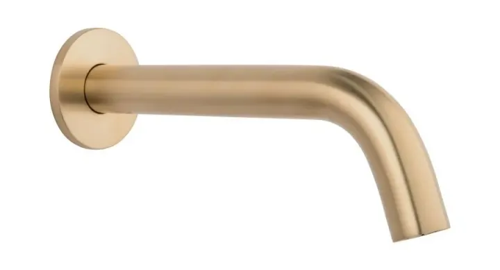 Wall-Mounted Spout - Brushed Brass
