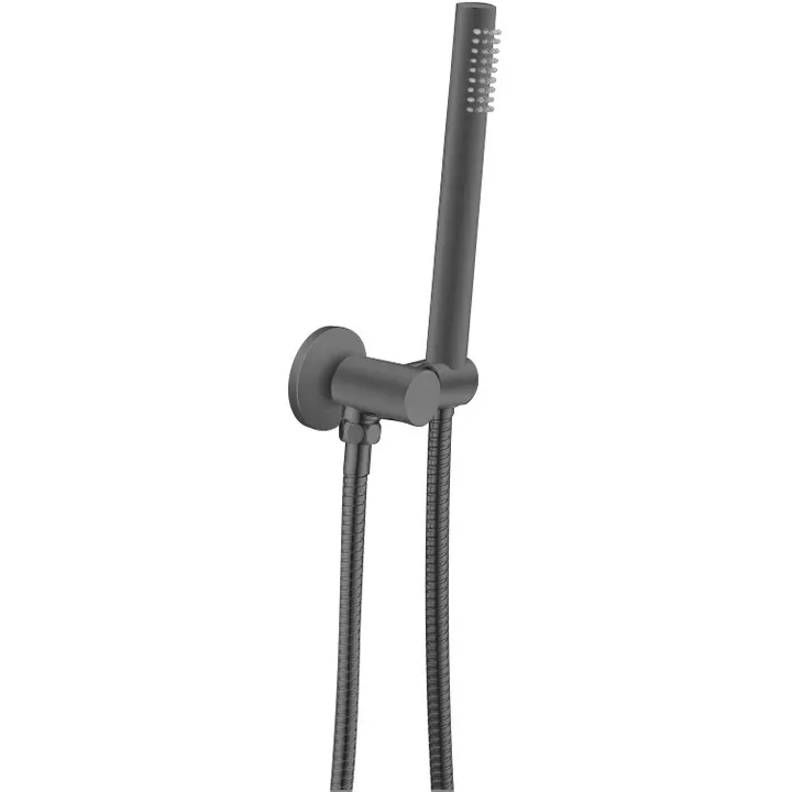 Aquaperla Gunmetal Shower Rail with Handheld Shower GM2131.SH