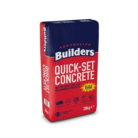 Australian Builders 20kg Quick Set Concrete bag