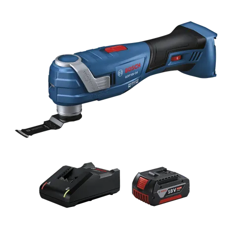 Bosch Professional GOP 18V-34 Brushless Multi-Tool Kit