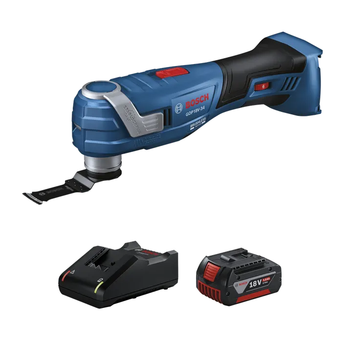 Bosch Professional GOP 18V-34 Brushless Multi-Tool Kit