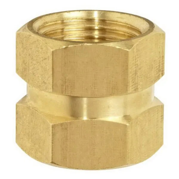 Brass Fitting - Screwed Socket HEX 20mm (3/4") Lead Free