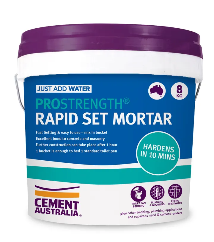 PROSTRENGTH Rapid Set Mortar 8kg bucket