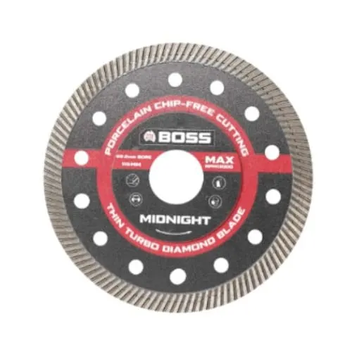 DTA Boss Midnight Thin Turbo Diamond Blade 125mm