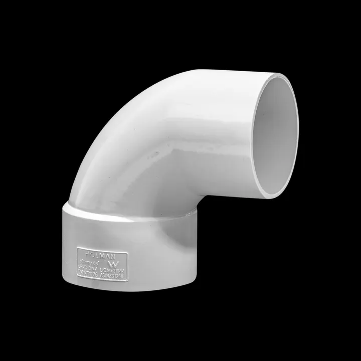 DWV - Bend - 50 x 88 degree / 90 degree Male & Female Plain - PVC