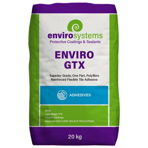 Enviro GTX tile adhesive