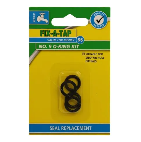 Fix-A-Tap No. 9 O-Ring card of 4