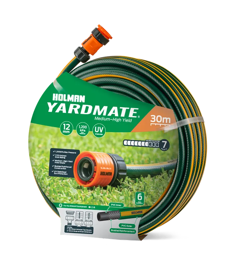 Holman Yardmate 12mm x 30m garden hose