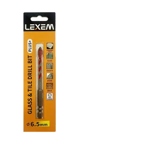 Lexem Glass & Tile Drill Bit PLUS+ (Variety Sizes)