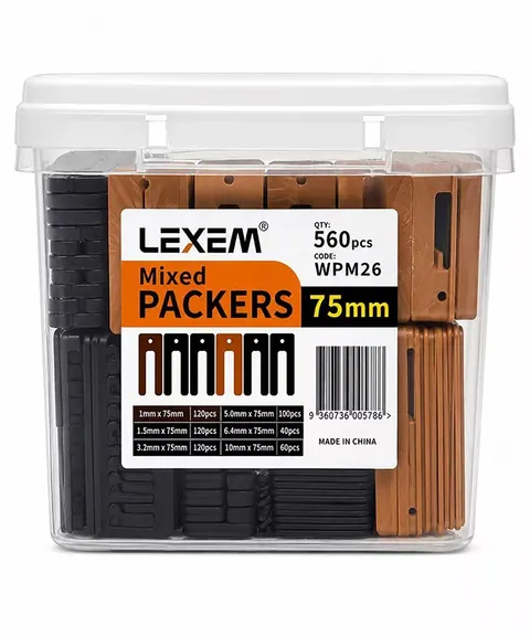 Lexem Mixed Window Packers 75mm 560pcs Bucket
