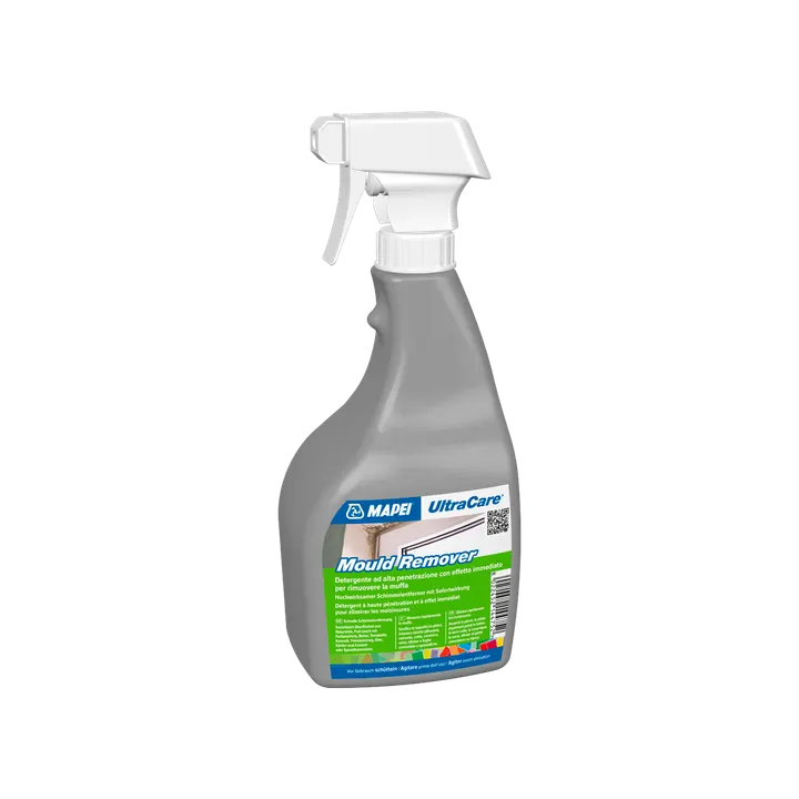 Mapei UltraCare Mould Remover 750ml spray bottle, front