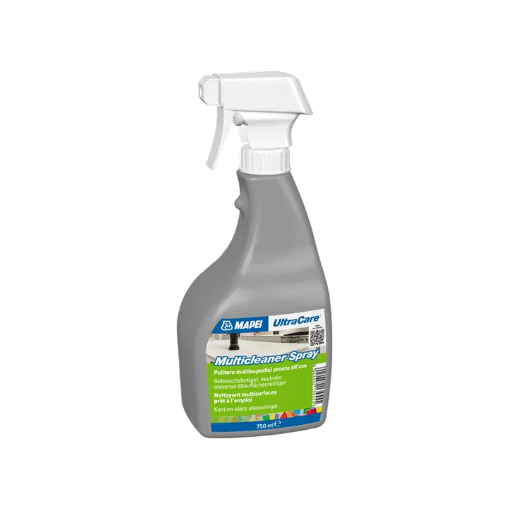 Mapei UltraCare Multicleaner Spray 750ml bottle, front