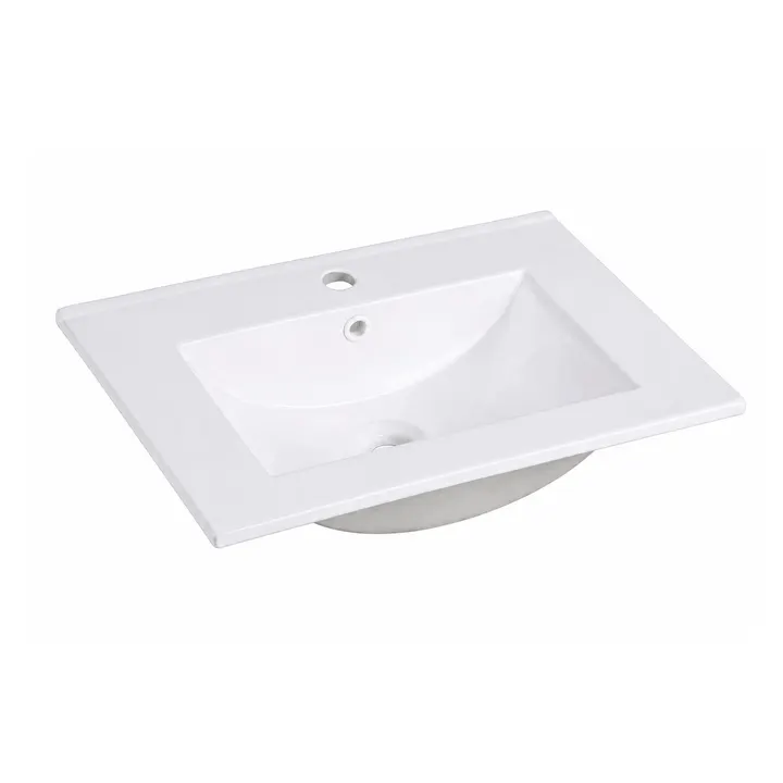 Mercio 600mm ceramic top vanity basin